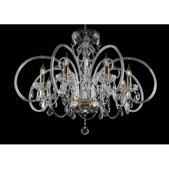 Candelabru Cristale, Modern, Bohemia, E14, EL010442802Pb, Crystal