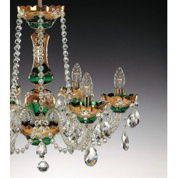 Candelabru Cristale, Clasic, Bohemia, E14, EL010500635, Crystal