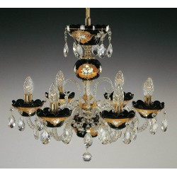 Candelabru Cristale, Bohemia, E14, EL010502638, Crystal