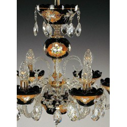 Candelabru Cristale, Bohemia, E14, EL010502638, Crystal