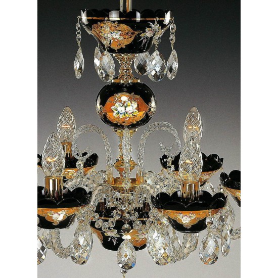 Candelabru Cristale, Bohemia, E14, EL010502638, Crystal