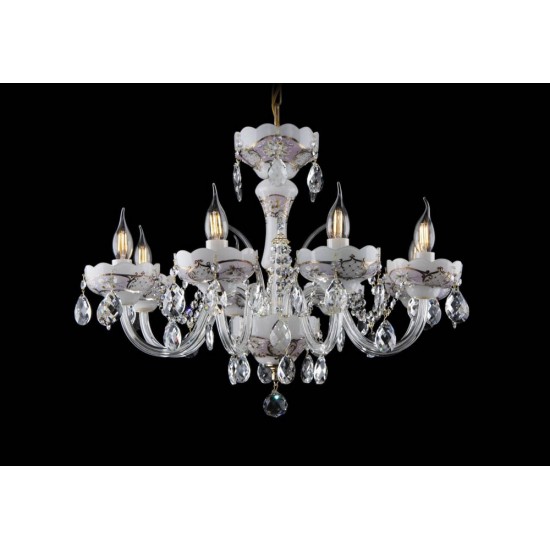 Candelabru Cristale, Bohemia, E14, EL010503837, Crystal