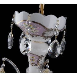 Candelabru Cristale, Bohemia, E14, EL010503837, Crystal