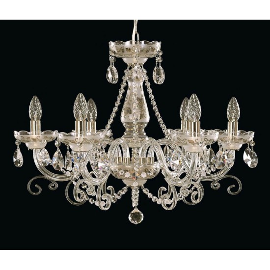 Candelabru Cristale, Bohemia, E14, EL010505619, Crystal