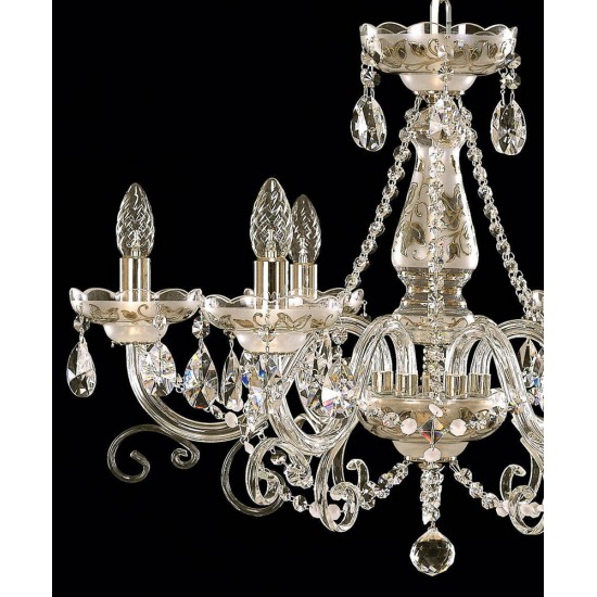 Candelabru Cristale, Bohemia, E14, EL010505619, Crystal