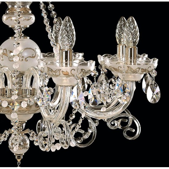 Candelabru Cristale, Clasic, Bohemia, E14, EL010505819, Crystal