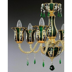 Candelabru Cristale, Clasic, Bohemia, E14, EL0105146355, Crystal