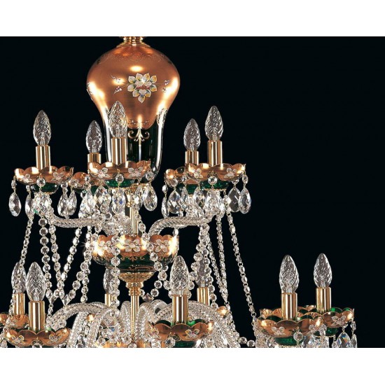 Candelabru Cristale, Bohemia, E14, EL0105203535S, Crystal
