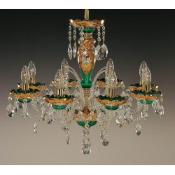 Candelabru Cristale, Clasic, Bohemia, E14, EL010520835, Crystal