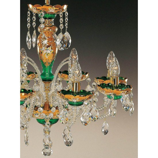 Candelabru Cristale, Clasic, Bohemia, E14, EL010520835, Crystal