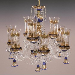 Candelabru Cristale, Clasic, Bohemia, E14, EL010520933TB, Crystal