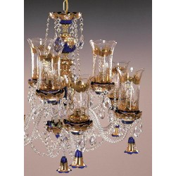 Candelabru Cristale, Clasic, Bohemia, E14, EL010520933TB, Crystal