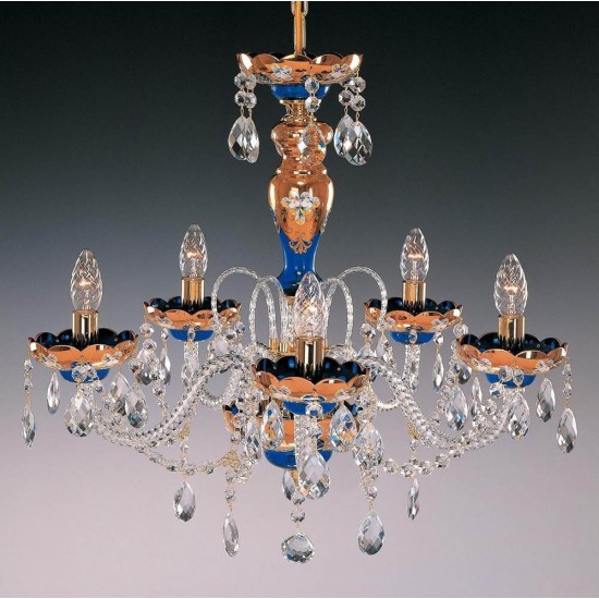 Candelabru Cristale, Clasic, Bohemia, E14, EL010521533, Crystal