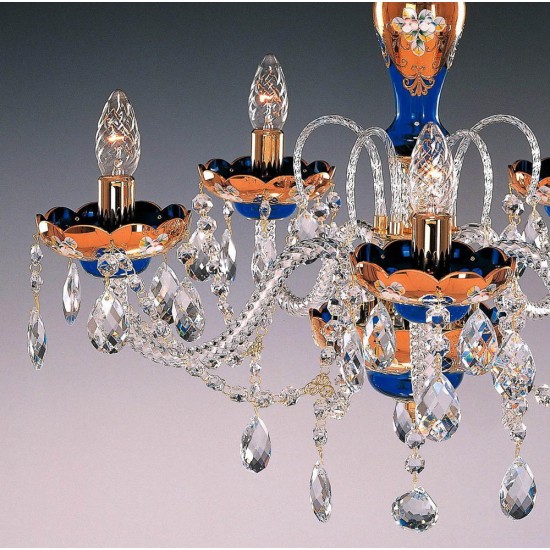 Candelabru Cristale, Clasic, Bohemia, E14, EL010521533, Crystal