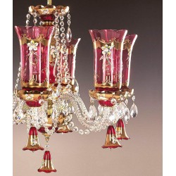 Candelabru Cristale, Clasic, Bohemia, E14, EL010521637TB, Crystal