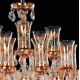 Candelabru Cristale, Bohemia, E14, EL0105223036TB, Crystal