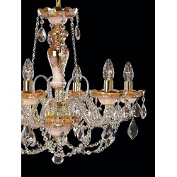 Candelabru Cristale, Clasic, Bohemia, E14, EL010522631, Crystal