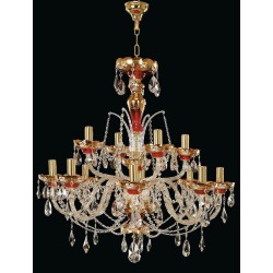 Candelabru Cristale, Clasic, Bohemia, E14, EL0105241237, Crystal