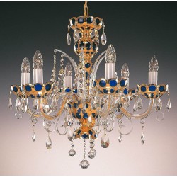 Candelabru Cristale, Clasic, Bohemia, E14, EL010542633, Crystal