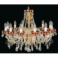 Candelabru Cristale, Bohemia, E14, EL0105451237, Crystal