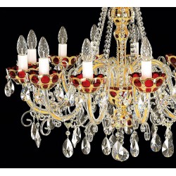 Candelabru Cristale, Bohemia, E14, EL0105451237, Crystal