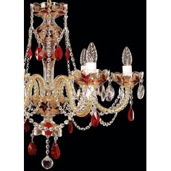 Candelabru Cristale, Clasic, Bohemia, E14, EL010547617-7, Crystal