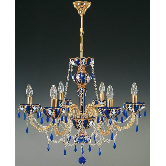 Candelabru Cristale, Clasic, Bohemia, E14, EL010548613-3, Crystal