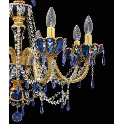 Candelabru Cristale, Clasic, Bohemia, E14, EL010548813-3, Crystal