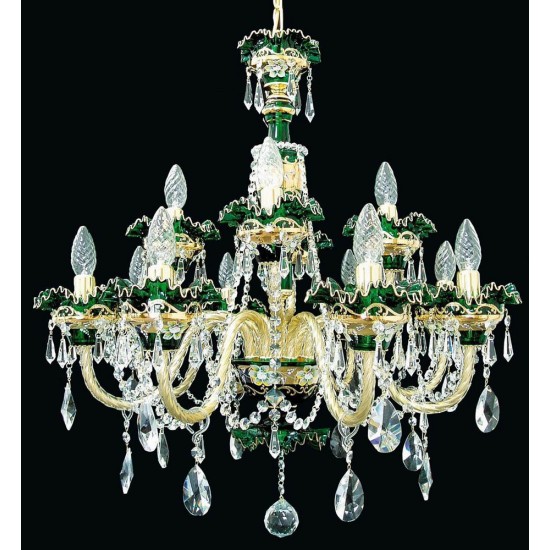 Candelabru Cristale, Bohemia, E14, EL0105501235, Crystal