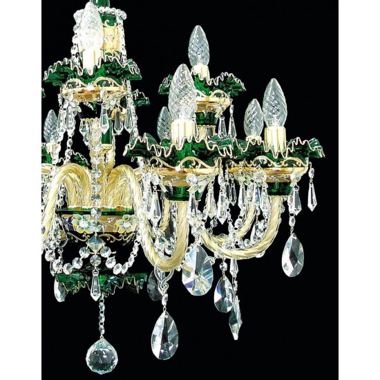 Candelabru Cristale, Bohemia, E14, EL0105501235, Crystal