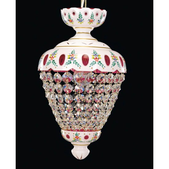 Plafoniera Cristale,, Bohemia, E27, EL010570131-39, Crystal