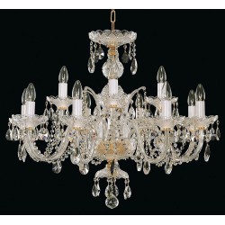 Candelabru Cristale, Bohemia, E14, EL0106101219, Crystal