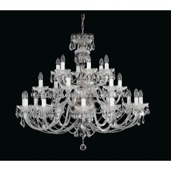 Candelabru Cristale, Large, Bohemia, E14, EL0106102419, Crystal