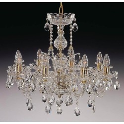 Candelabru Cristale, Bohemia, E14, EL010620819, Crystal