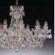 Candelabru Cristale, lux, Bohemia, E14, EL0106221219, Crystal