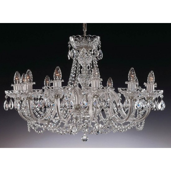 Candelabru Cristale, lux, Bohemia, E14, EL0106221219, Crystal