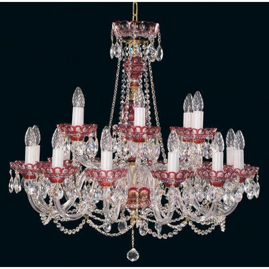 Candelabru Cristale, Lux, Bohemia, E14, EL0106221817, Crystal