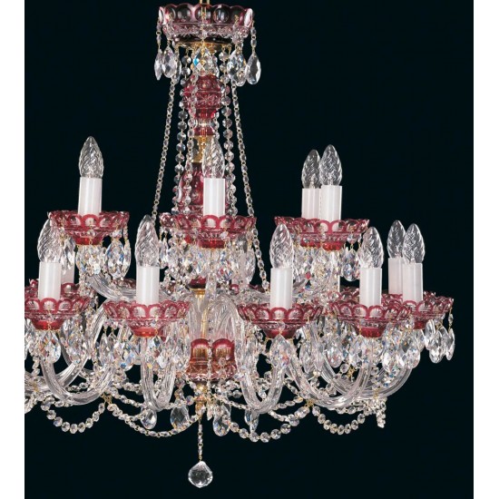 Candelabru Cristale, Lux, Bohemia, E14, EL0106221817, Crystal