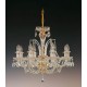 Candelabru Cristale, Sticla, Bohemia, E14, EL010630895, Crystal