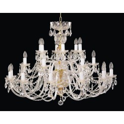 Candelabru Cristale, Bohemia, E14, EL0106312495, Crystal