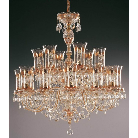 Candelabru Cristale, Bohemia, E14, EL0106511801T, Crystal