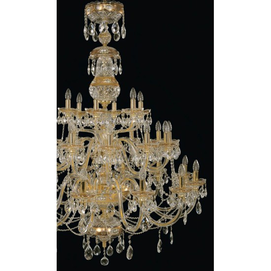 Candelabru Cristale, Lux, Bohemia, E14, EL0106513001, Crystal