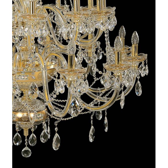 Candelabru Cristale, Lux, Bohemia, E14, EL0106513001, Crystal