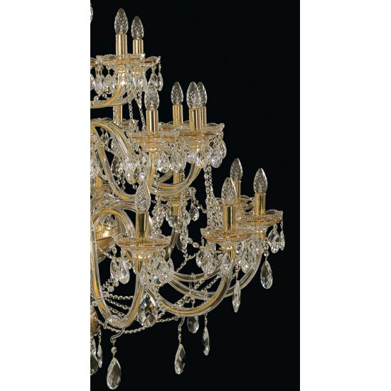 Candelabru Cristale, Lux, Bohemia, E14, EL0106513001, Crystal