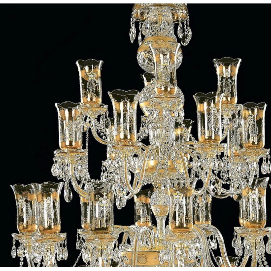 Candelabru Cristale, Bohemia, E14, EL0106514801T, Crystal
