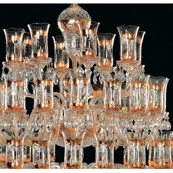Candelabru Cristale, Bohemia, E14, EL0106517201T, Crystal