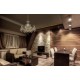 Candelabru Cristale, Sticla, Bohemia, E14, EL010661819, Crystal