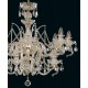Candelabru Cristale, Sticla, Bohemia, E14, EL0106631219, Crystal