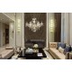 Candelabru Cristale, Sticla, Bohemia, E14, EL010665619, Crystal