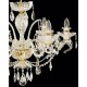 Candelabru Cristale, Sticla, Bohemia, E14, EL010665619, Crystal